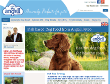 Tablet Screenshot of angellpetco.com
